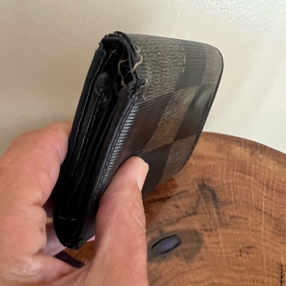 FENDI Block Checkered Trifold Wallet - Picture 13 of 13